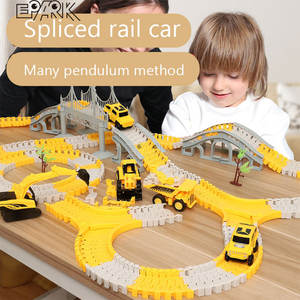 Juguete de la vía del <span class=keywords><strong>tren</strong></span> de los niños que monta el vagón de <span class=keywords><strong>tren</strong></span> eléctrico pista de juguete - Product Image 3