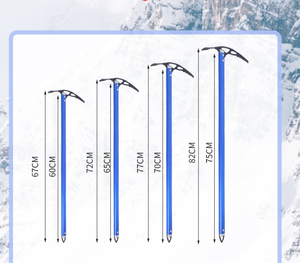 Pioletes para hielo, Pioletes de senderismo, Pioletes de escalada, Hacha de escalada en hielo, Equipo para escalada en nieve y escalada en roca, Equipamiento para expediciones, Deportes al aire libre - Product Image 2