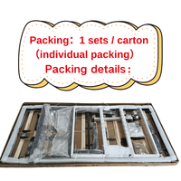 Kit de quincaillerie robuste pour lit Murphy avec mécanisme, pièces de bricolage pour lit mural invisible moderne pour fabricants de meubles