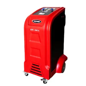 HW-560A Ar Condicionado Rrigerant Recuperação máquina/r134a e r1234yf máquina de recarga de gás refrigerante