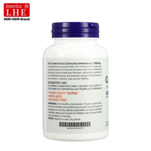 Suplemento de Uña de Gato Personalizado, 1000mg, 120 Cápsulas, Apoya la Salud y la Función Inmunológica en Adultos, Extractos de Plantas de Uña de Gato - Product Image 3