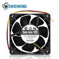 Ventilateur axial à faible bruit à haut débit d'air, SANYO d'origine, 24V DC 0.47A 11.28W, 3 fils, 120 x 120 x 25 mm, 9G1224G4031, ventilateur de refroidissement industriel