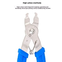 TOOPRE Pince à chaîne de vélo à dégagement rapide, outil de montage/démontage de chaîne pour VTT et vélo de route, kit d'outils pour chaîne de vélo