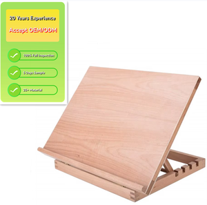 Nhà Máy Made Nghệ Sĩ Có Thể Điều Chỉnh Bằng Gỗ Vẽ Hội Đồng Quản Trị Đứng Phác Thảo Hội Đồng Quản Trị Bàn Sơn Giá Vẽ - Product Image 4