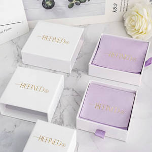 Lateen Customized Jewelry Set Storage Necklace Earrings Jewelry Packaging Paper Bag <strong>Ring</strong> <strong>Box</strong> Sliding Drawer <strong>Box</strong> - Product Image 1