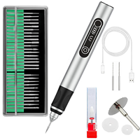 Mini stylo perceuse à ongles professionnel de haute qualité, très portable, avec forte puissance de 20000 tr/min pour retirer le vernis.