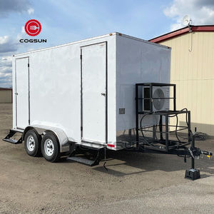 Remolque de Baño Móvil Cogsun, Remolque de Baño Temporal para Fiestas, Remolque de Baño de Lujo para Alquilar - Product Image 1