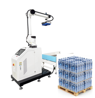 Système de palettisation collaboratif avec bras robotique, bon prix, cobot palettiseur pour bouteilles, cartons, sacs, papier, plastique, bois, aliments