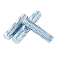 China Fasteners Full Thread Stud Rod Unc Ufc China B7 Bolt Stud Bolt M60 B7m Bolt Galvanized Steel Stud with Hex Nut for Machine
