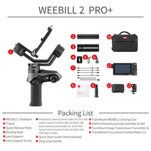 ZHIYUN WEEBILL <strong>2</strong> Pro COMBO <strong>3</strong>-Axis Camera Stabilizer Handheld Gimbal Image Transmission for Sony Canon Nikon DSLR Camera - Product Image 6