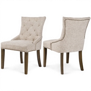 Chaises de salle à manger en velours pour hôtel et restaurant, design nordique moderne et luxueux, meubles pour la maison avec pieds en métal - Product Image 3