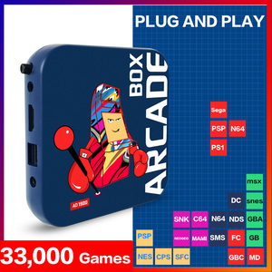 Bất Arcade Box Xách Tay Trò Chơi Giao Diện Điều Khiển Cho PS4/DC/N64 Được Xây Dựng-Trong Retro 33000 + Trò Chơi 64GB <span class=keywords><strong>Mini</strong></span> Siêu Giao Diện Điều Khiển 4K HD Trò Chơi Giao Diện Điều Khiển - Product Image 6
