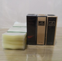 Boîte en papier personnalisée auto-érigée pour gloss à lèvres, gaufrage, pelliculage mat, revêtement UV, matériaux recyclés pour l'emballage de cosmétiques et de rouges à lèvres