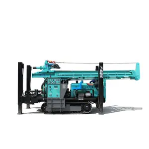 China suppliers 380m pneumatic DTH crawler PW380 drilling rig for water well drilling rig machine