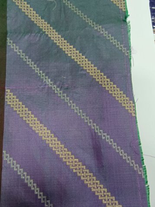 Tissu en soie pure 100% tissé à la main, sur mesure - Product Image 3