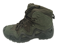 Bottes de randonnée en cuir Columbia Solomon vertes tendance personnalisées JDS pour hommes