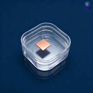 Substrat en cuivre monocristallin carré standard 10*10*0.5mm, plaque de cuivre à tolérance d'<span class=keywords><strong>angle</strong></span> de cristal de précision - Product Image 1