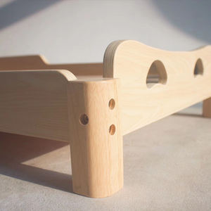 <span class=keywords><strong>Lit</strong></span> pour enfants naturel en bois massif Style contemporain pour la maternelle <span class=keywords><strong>lit</strong></span> classique pour enfants <span class=keywords><strong>Lit</strong></span> patchwork en bois massif pour chambre à coucher - Product Image 5