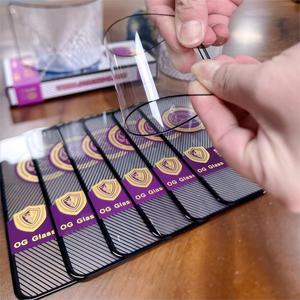 Protector de pantalla de vidrio templado ESD Anti-Shock HD para <span class=keywords><strong>iPhone</strong></span> 12 PRO MAX Premium Cover para máxima protección - Product Image 5