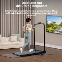 Kompaktes Mini-Laufband, tragbares Walking Pad für unter den Schreibtisch, für Büro, Zuhause und Fitness