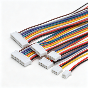 Câble de Faisceau de Câblage Automobile Personnalisé TE Molex JST LVDS avec Isolation en PVC et Nylon, 0.5 1.0 1.25 1.5 2.0 2.54 mm - Product Image 1