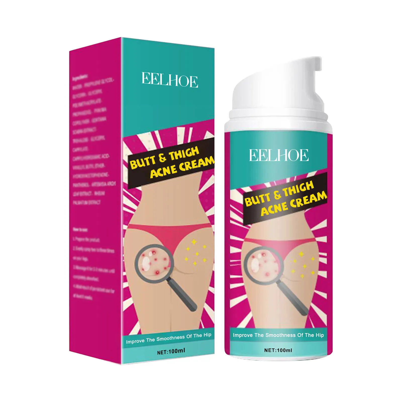 Eelhoe Acne Cure Acnee Tache Traitement Leg Skincare Products for Cream Scar and Acne Mark Removal Gel Ointment