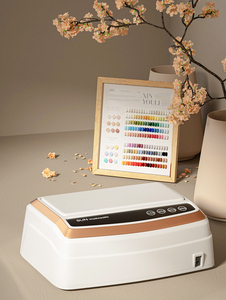 Lampe à ongles portable avec repose-mains, lampe de photopolymérisation UV LED double main haute puissance pour le séchage du gel, idéale pour salon - Product Image 6