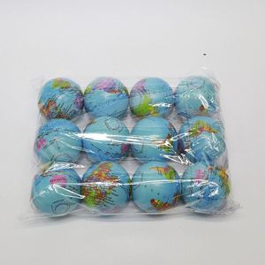 Pelota Antiestrés de Espuma de PU con Logotipo Personalizado, Pelota Deportiva con Diseño de la Tierra - Product Image 5