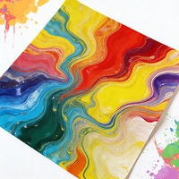 Peinture de bonne qualité, 44 couleurs, 60 ml/120 ml/500 ml/1000 ml, peintures acryliques qui brillent dans le noir pour la peinture fluide, briques, ours