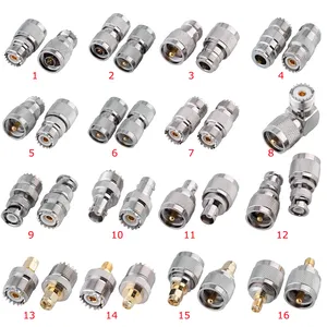 HF-Steck verbinder aus einer Hand UHF SO239 PL259 Stecker Buchse zu N Typ/SMA/BNC/UHF-Stecker Buchse HF-Koaxial-Koax-Adapter