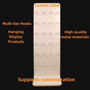 Tùy chỉnh hiện đại cho kim loại phụ kiện điện thoại nhãn móc Rack hiển thị cho các cửa hàng bán lẻ - Product Image 4