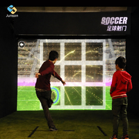 Simulateur de football interactif en réalité augmentée pour intérieur, simulateur de football virtuel, équipement d'entraînement au football intelligent