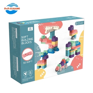 高品质80PCS硅软橡胶积木玩具大软玩积木待售 - Product Image 6