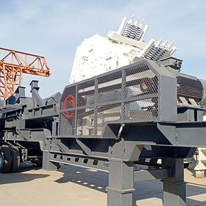 Trituradora de Impacto Móvil Tipo Neumático para Minería y Canteras, Planta de Producción de Agregados de Piedra Caliza y Roca Dura - Product Image 4