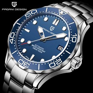 PAGANI-montre automatique de luxe pour hommes, DESIGN mécanique, verre cristaux de saphir, étanche Movt, modèle de grande marque, style japonais - Product Image 3