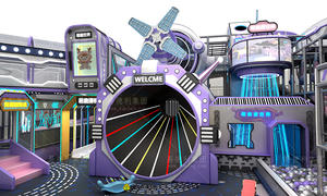 Ensemble de jeu souple à thème interstellaire 1200 <span class=keywords><strong>parc</strong></span> d'escalade en plastique pour enfants pour les écoles centres commerciaux centres de jeu aire de jeux intérieure - Product Image 5