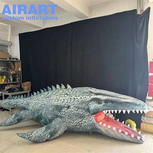 Événements de <span class=keywords><strong>taille</strong></span> sur mesure décorant un requin crocodile gonflable, ballon gonflable <span class=keywords><strong>mosasaure</strong></span> - Product Image 2
