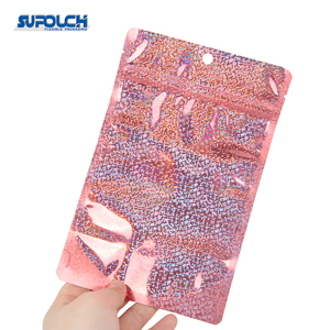 Tùy chỉnh in logo Mylar túi nhựa cho trái cây sấy khô đồ uống giải khát kẹo ăn được đứng túi dây kéo tính năng chống mùi - Product Image 6