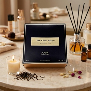 Paper Cardboard Box Custom <b>Printed</b> Luxury Soft Rigid Gift Box for Perfume <b>Packaging</b> with Custom logo Premium <b>Design</b> - Product Image 2