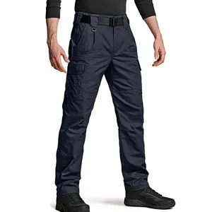 Wholesale Cotton Work Pants Suit Men High Quality Construction Male Work Wear Uniform Multi-Pockets Working Shop