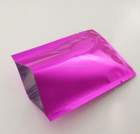 Sac d'emballage alimentaire en aluminium laminé à trois côtés, thermoscellable, multicolores