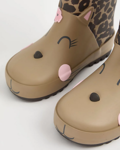 Großhandel Gummi wasserdicht karierte Regens tiefel Kinder China Gummistiefel Bottine Pour Enfants Fille - Product Image 3