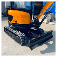Petites mini-excavatrices Machine 3t 4t 5t Bagger Crawler Bagger Digger Mini Excavator