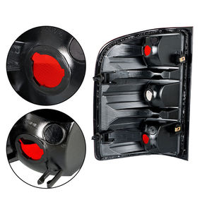 Luces Traseras de Repuesto con Bombillas Halógenas para Modelos Chevrolet Silverado 2007-2013, Izquierda y Derecha, Nuevas, PCABS - Product Image 2