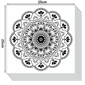 Carnet de coloriage Mandala pour adultes – Thérapie artistique <span class=keywords><strong>anti</strong></span>-<span class=keywords><strong>stress</strong></span> – Pages détachables pour soulager l'anxiété - Product Image 4