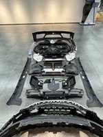 Conjunto de parachoques delantero original usado para Porsche 911 992 Carrera S D, piezas de carrocería de segunda mano de alta calidad con rejilla.