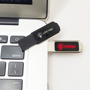 แฟลชไดรฟ์ USB สำหรับรถยนต์ LED ส่องสว่าง ความจุ 16g35g64g128g เมมโมรี่ 2.0 3.0 ความเร็วสูง - Product Image 4