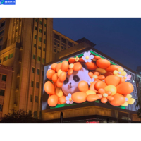 Écran LED 3D plein écran P5 fixe pour extérieur, étanche IP65, pour panneau publicitaire