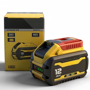 Batterie Originali <span class=keywords><strong>Dewalt</strong></span> Flexvolt MAX <span class=keywords><strong>18V</strong></span>/54V DCB615 DCB612, 15.0ah 12.0ah, Batterie agli Ioni di Litio per Kit Utensili Cordless - Product Image 6