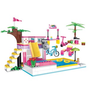 COGO 326 Piezas Bloques de Construcción de Piscina Compatibles con Friends, Juguetes de Ladrillos <span class=keywords><strong>para</strong></span> Niños - Product Image 2